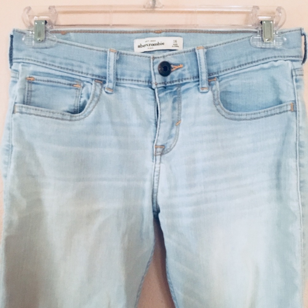 💜ABERCROMBIE JEANS SZ 16 Kids